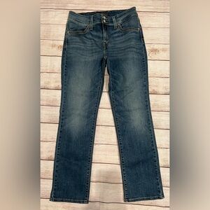 Levi's Women's Straight Leg Jeans - Dark Blue